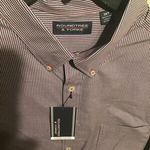 Men’s big and tall long sleeve shirt